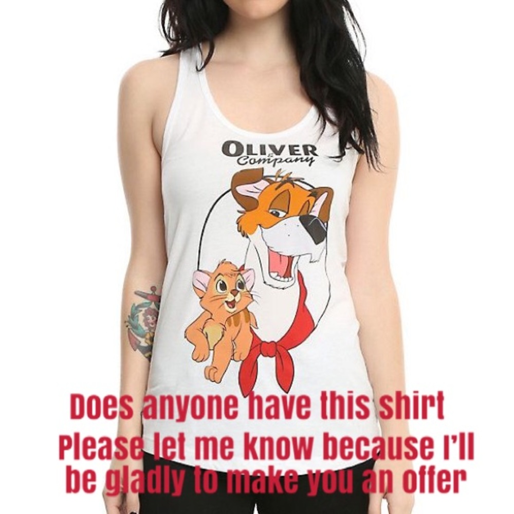 Oliver and company tank top. NOT FOR SALE